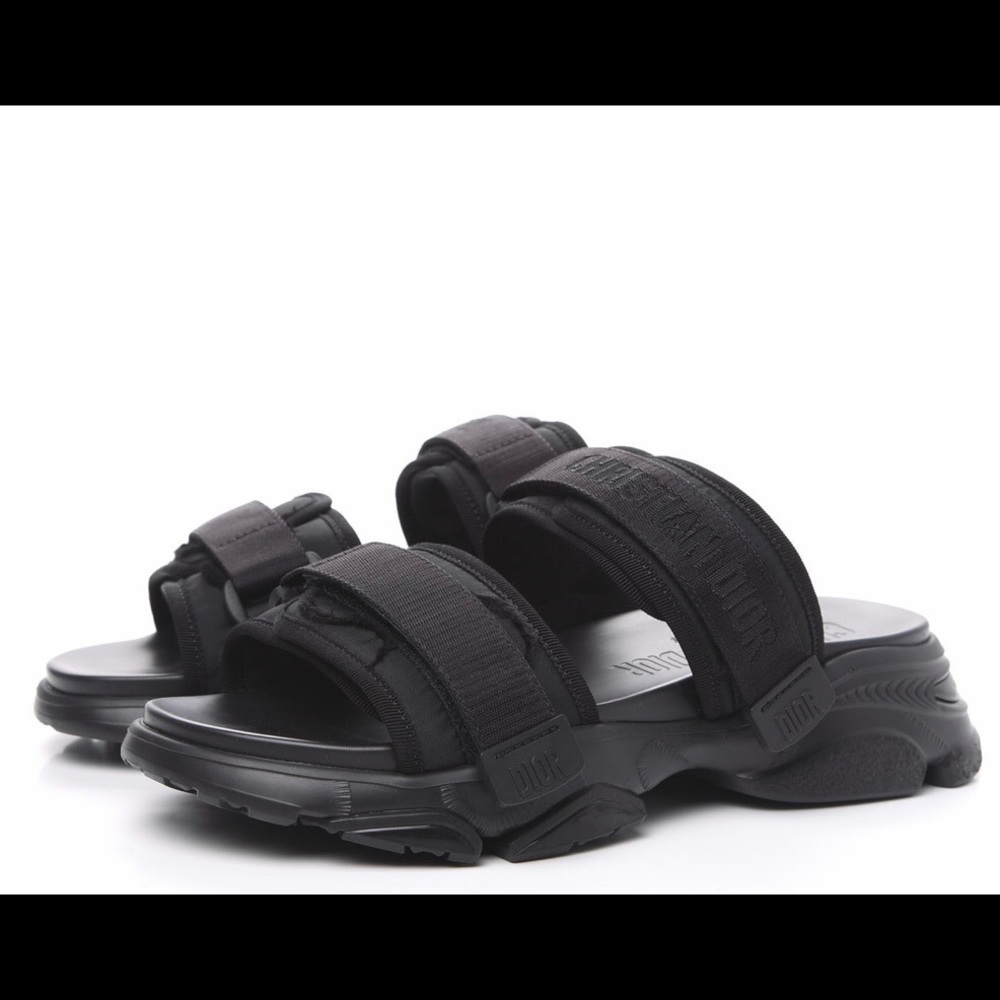 CHRISTIAN DIOR Technical Fabric D-Wander Slide - Picture 4 of 8